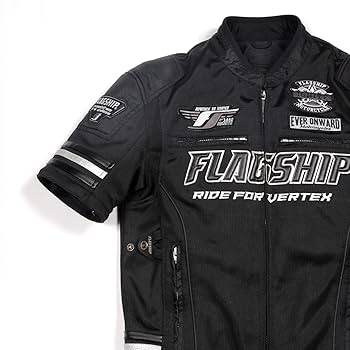 FLGASHIP メッシュジャケット 黒 FLGASHIP メッシュジャケット 黒 FLAGSHIP メッシュジャケット